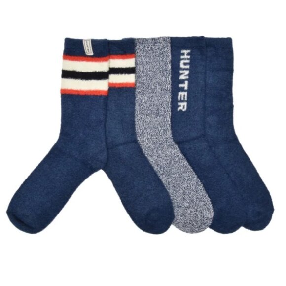 Hunter Women's Cozy Sock, 8-pair, Black and Navy - Picture 6 of 6